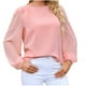 thumbnail image 1 of Tops para mujer Camisas Blusas Elegantes Camisas casuales de manga larga Moda Cómoda Blusa de cuello redondo de color sólido Odeerbi ODB-5, 1 of 7