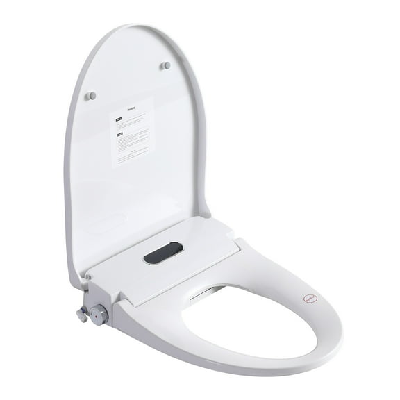 110V Smart Toilet Seat with Instant Warm Water & Heated Seat & Air Dryer -White
