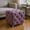 Purple, variant on Homy Casa Velvet Tufted Accent Chair for Living Room Sofa Side Seating, Purple