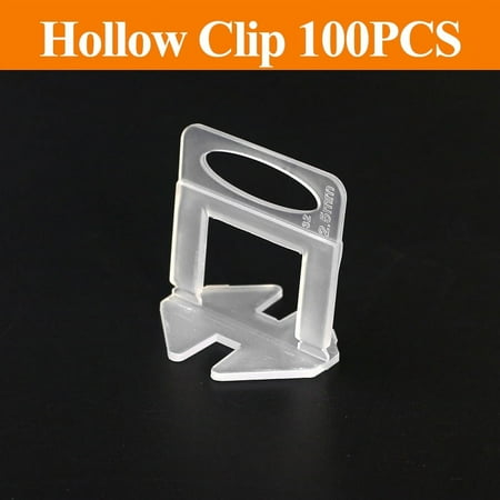 

100Pcs 1mm 1.5mm 2mm leveling Base Tile Levelling Spacers Flooring Tiling Tool For Suit Household System Floor Tile Kits Tools