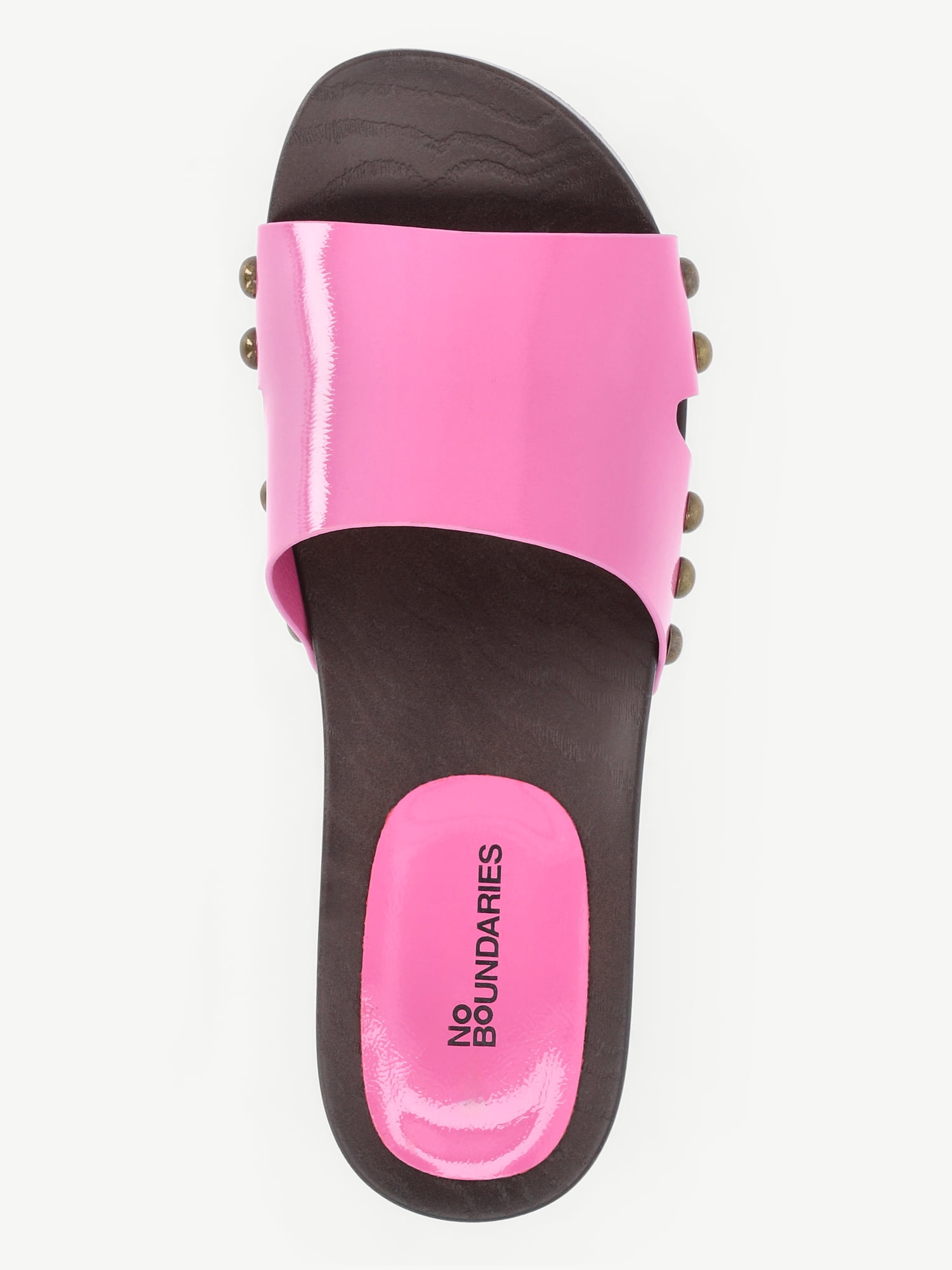 No Boundaries Studded Clog Sandals, Women's