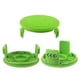 thumbnail image 1 of 3pack Replacement Spools Cap Covers Parts 3411546a-6 Compatible Greenworks 21332 21342 24 Volt 40v 80v Cordless Weed Eater, 1 of 5