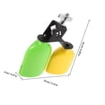 thumbnail image 2 of HOOWIFFY Cowbell Kit Mount Percussion Instruments Double Mounted Bell Kit PVC And Aluminum Alloy 1 Pair 6.3X5.1X1.6In, 2 of 5