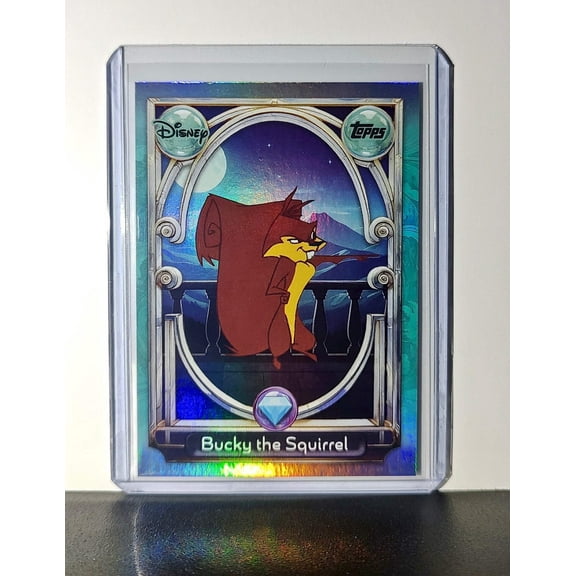 Bucky the Squirrel 2025 Topps Disney #140 Diamond Card The Emperor's New Groove