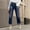 BU2, variant on Women's Elegant High Waisted Straight Leg Jeans With Pockets And Stylish Rolled Hems Short Jean Pants for Women Jean 18 Denim Waist Long Stilt Pants Straight Women Slim Fit Pants Women plus Size Women