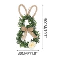 thumbnail image 3 of Garlands For Decoration Easter Bunny Wreath For Front Door - Decorative Easter Rabbits Door Hanging Easter Decorations, 3 of 7