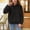 Noir, variante sur Chandail à Capuchon pour Filles Hauts pour Enfants Chandail à Capuchon Décontracté chandail d'Hiver Chaud à Manches Longues Veste Chandail en Molleton de Loisirs pour Filles avec Poches 4-15 Ans Couverture Chandail en Molleton Enfants Chandail à Capuche