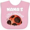 thumbnail image 3 of Inktastic Nana's Little Ladybug Boys or Girls Baby Bib, 3 of 4