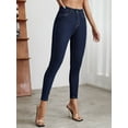 thumbnail image 4 of Jeans Skinny Taille Haute pour Femmes, 4 of 5