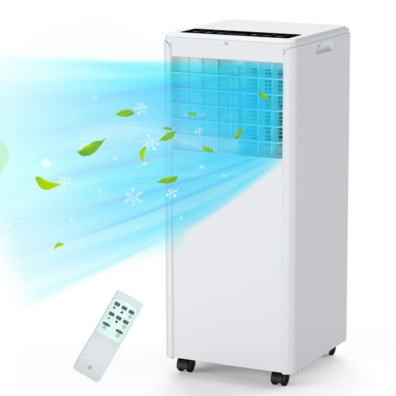 Accreate 8000 BTU Portable Air Conditioner, White, 1 Count