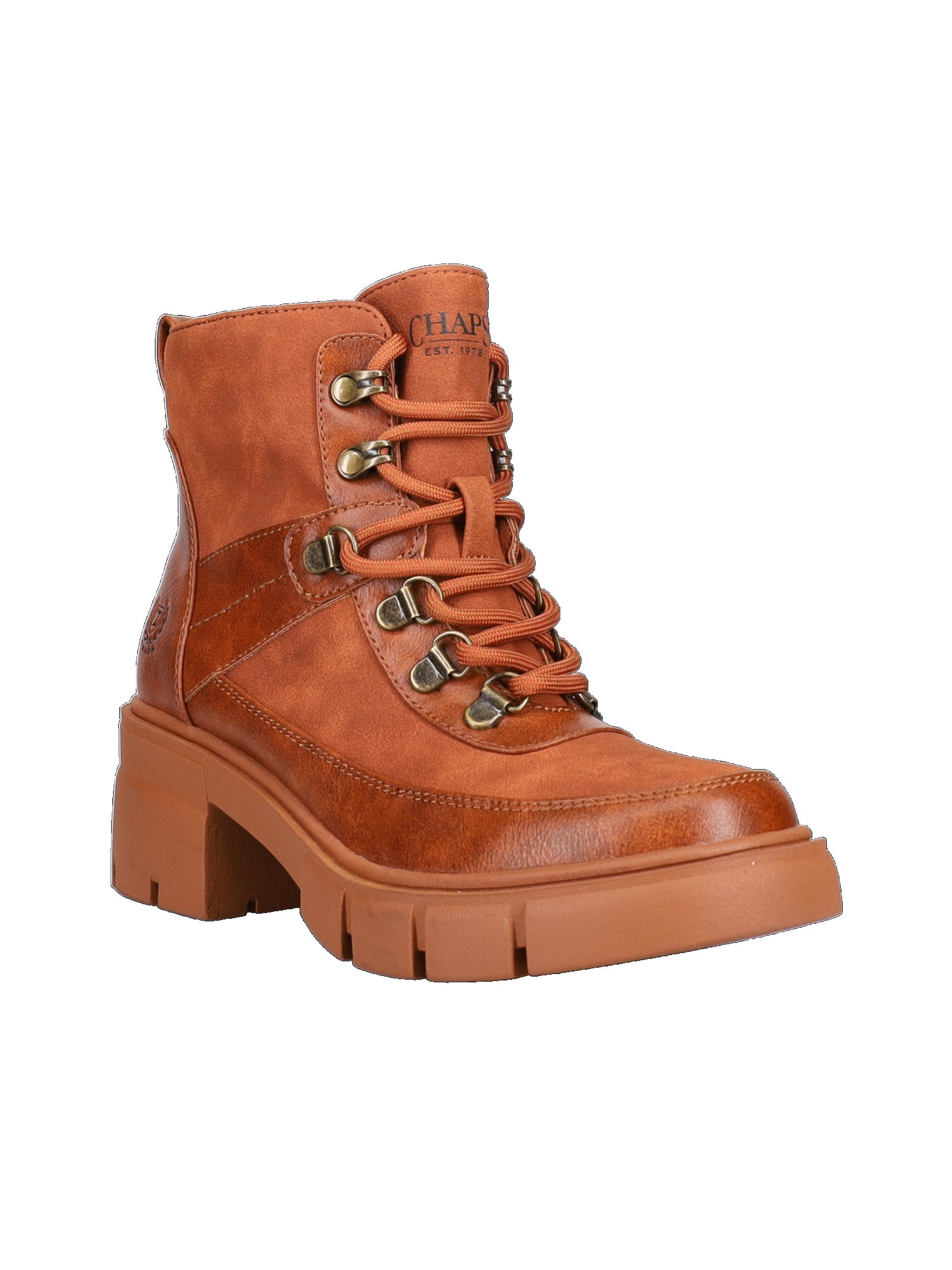 Chaps Women's Sasha Lace Up Hiker Boot