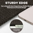 thumbnail image 2 of Woven Area Rug x Ft Washable Rugs for Entryway Non Slip Braided Throw Rugs Bedroom Rugs Cotton Entry Rug Cotton Floor Carpet for Bedroom Dining Room Living Room Orange/Tan/, 2 of 7