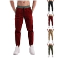 thumbnail image 1 of Styesk Pantalon Homme Mode Décontractée Sport Poches à Cordon, 1 of 1