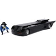 thumbnail image 2 of DC Comics 1:24 Batman Animated Series Batmobile Cast Cast Cast con 2.75 "Figura de Batman, juguete Jada Toys Jada Toys, 2 of 2