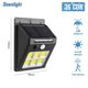 thumbnail image 1 of Luces solares Led de pared para exteriores, lámparas de calle de alta eficiencia de luz, grado impermeable IP65, iluminación de decoración de jardín aplicable, 1 of 4