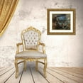 thumbnail image 3 of Joos de Momper 22x20 Gold Ornate Framed and Double Matted Museum Art Print Titled - Shipwreck of the Greek Fleet on the Voyage Home from Troy, 3 of 4