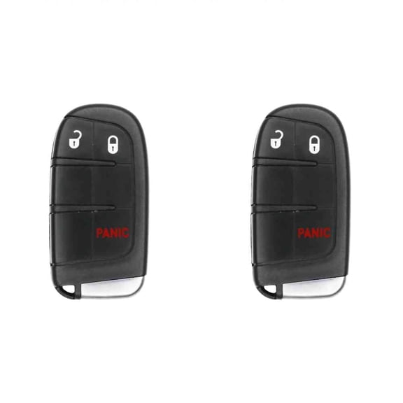 Keys4Less Replcament Smart Key Fob for Dodge Journey 2011-2020 FCC M3N-40821302 M3N40821302 2AOKM-CYV11 Part Number 68066349AD 68066349AG 68066349 Pack of 2