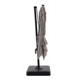 thumbnail image 2 of hometrends 10 ft. Square Solar LED Offset Umbrella & Base, 2 of 9