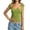 Green, variant on Women Square Neck Crop Top Short Sleeve T Shirts Slim Fitted Going Out Tops Y2K Cute Summer Basic Tees Trendy