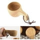 thumbnail image 4 of Taza de café Taza de agua de madera de goma Taza de leche de desayuno hecha a mano Taza de té decorativa para beber, tipo 3 Kearding HA006006-03B, 4 of 7