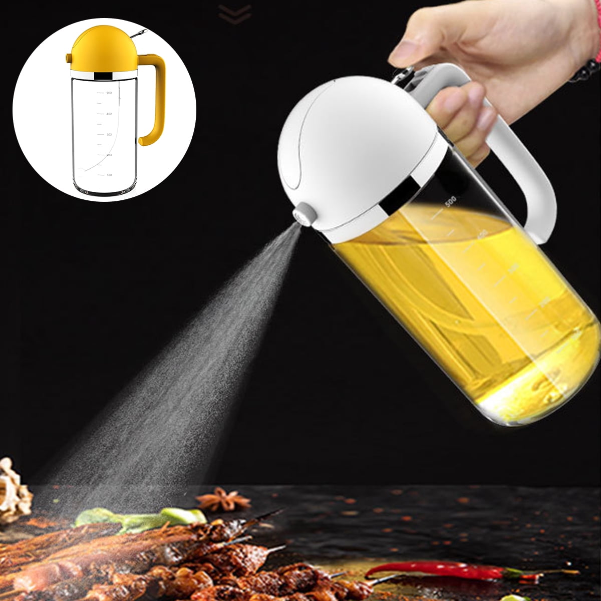 Nyidpsz 2 in1 500ML Oil Sprayer for Cooking Olive Oil Mister Bottle