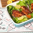 thumbnail image 5 of Sweejar Porcelain Baking Dish, Rectangular Bakeware Lasagna Pan, Casserole Dish for Daily Use, 13*9.6 inch ,Gradient Blue, 5 of 6