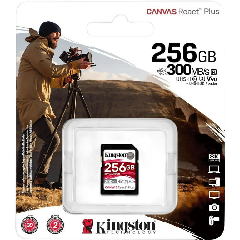 Kingston SDXCカード 256GB V90 キングストン UHS-Ⅱ Amazon | キングストン SDXCカード 256GB 最大300MB/s UHS-II