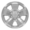 thumbnail image 2 of OE Wheels TY09 17 Inch Rim Fits 4Runner Style 6x139.7 17x7.5 Gloss Silver Machined - Hollander 69429 (1), 2 of 5