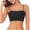 Black, variant on Sports Bras for Women Padded Spaghetti Strap Sleeveless Crop Tank Tops Wireless Square Neck Cami Workout Bra for Training Fitness Running Yoga