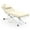 【White】, variant on Electric Massage Table, Electric Lift Motor Height adjustable and Manual Backrest Adjustable Angle for Treatment/Medical Spa/Facial Bed/Beauty Bed/Massage Bed and More (Beige)