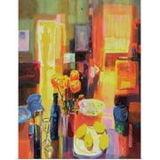 Great BIG Canvas | Rolled Martin Decent Poster Print entitled Morning in Paris, 2000