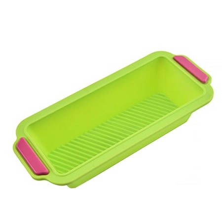 

ABIDE Jooan s Kitchen Silicon Bicolor Bakeware Oblong Toast Bake Mold Non-stick