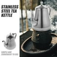 thumbnail image 3 of Minkissy Large Capacity Loose Tea Kettle With Infuser In Silver 1Pack, 3 of 8