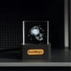 thumbnail image 5 of GeekMagic Crystal Cube Photo Display Holographic Desktop Smart Weather Station Digital Clock with GI, 5 of 5