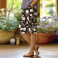 thumbnail image 1 of WILLBEST Pantalones Casuales para Mujer, elegantes Pantalones Cortos Holgados con Estampado para Mayor Comodidad y Versatilidad. Mediana, 1 of 4