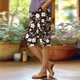 thumbnail image 1 of WILLBEST Pantalones Casuales para Mujer, elegantes Pantalones Cortos Holgados con Estampado para Mayor Comodidad y Versatilidad. Extra Grande, 1 of 4