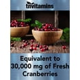 thumbnail image 5 of TNvitamins Extra Strength Super Cranberry Supplement 30,000 Mg Capsules, Supports Urinary Tract Health, 90 Count, 5 of 9