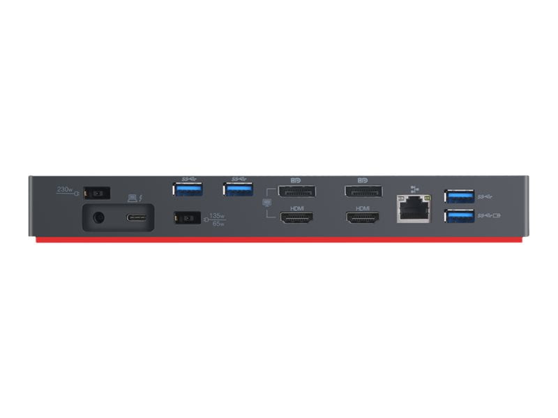 Lenovo ThinkPad Thunderbolt 3 Dock Gen 2, 135W, USB-C, Dual 4K