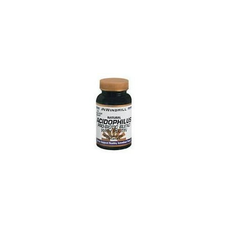 3 Pack Windmill Acidophilus probiotic blend with pectin supplement 100 Each