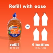 Softsoap Crisp Clean Antibacterial Liquid Hand Soap with New Easy Pour Spout, 50 fl oz Refill Bottle