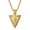 A11, variant on Arrowhead Necklace Crushed Turquoise Inlay Protection Courage Totem Arrow Jewelry Gift for Men Women