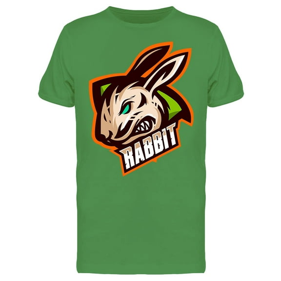 Fierce Rabbit Mascot Tee Men's -Image by Shutterstock