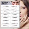 thumbnail image 3 of Tatuajes de cejas a prueba de agua, pegatinas de transferencia de agua de larga duración, maquillaje, moldeador de cejas para el cuidado, 3 of 3