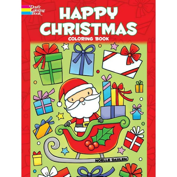 Dover Coloring Books Happy Christmas Coloring Book (Paperback