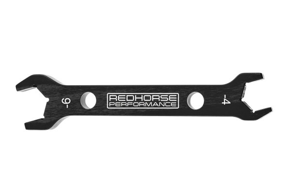 RED HORSE PERFORMANCE 5468-04-2 Double-Ended Alumimun An Wrench An-04 To An-06-Blk