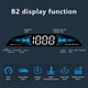 thumbnail image 4 of head up display Coche nuevo OBD velocímetro HUD Head-up Display B2 multifunción Detector de diagnóst Abanopi head up display, 4 of 7