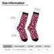 thumbnail image 2 of Balery Rose Leopard Print Calcetas Largas con Estampado para Hombre y Mujer – Suaves y Transpirables, Talla Única (US 5-11), 2 of 6