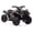 Black, variant on Kids Ride on ATV 6V Battery Powered, 4 Wheeler Electric Vehicle with Horn, MP3, Headlight, Best Gift for 18-36 Months Boys Girls, Adjustable Volume USB Toy Car（Pink）