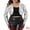 Silver, variant on Women's Plus Metallic Open Front Sparkly Bolero Jackets 4X Gold