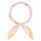 thumbnail image 1 of INSPIRAR CHIC Bufandas de Algodón Impresas con Flores para Mujeres, 21.7" Pequeña Cuadrada Flores Pañuelo en el Cuello Rayas Flores-Naranja, 1 of 6
